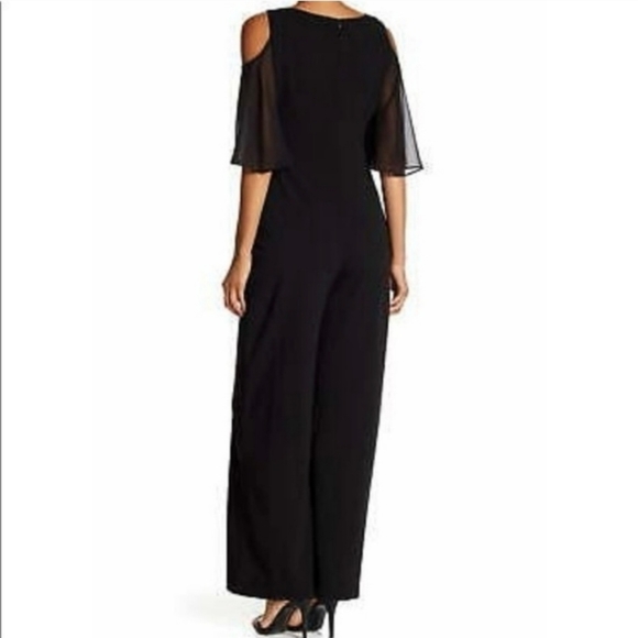 Connected Apparel Cold Shoulder Jumpsuit Size 8P - Picture 14 of 16